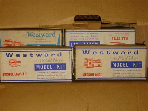 Sold Price Ten Westward 4mm Scale White Metal Bus Kits To October 6