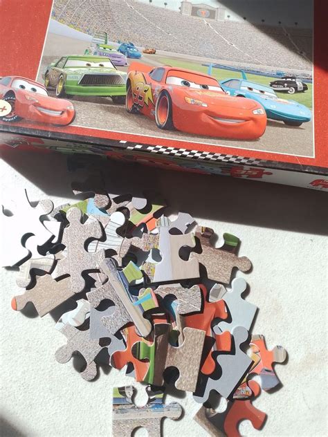 Disney Pixar Cars Puzzle, Hobbies & Toys, Toys & Games on Carousell