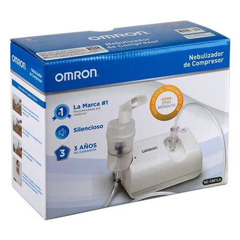 Nebulizador De Compresor Silencioso Omron Ne C801la Chedraui