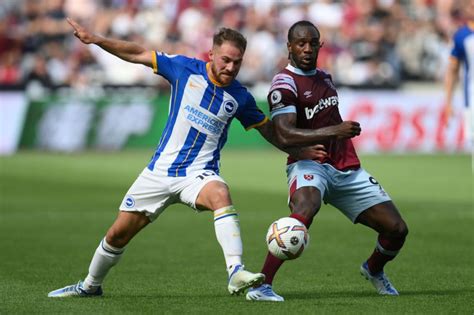 Brighton Hove Albion Vs West Ham United Team News BBC Sport