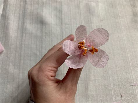 Aprender Sobre Imagem Como Fazer Flor De Cerejeira De Papel Br