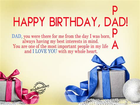 Happy Birthday Papa - WishBirthday.com