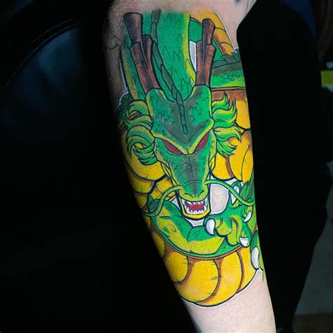 Shenron Tattoo Ideas Featuring Iconic Dragon Imagery