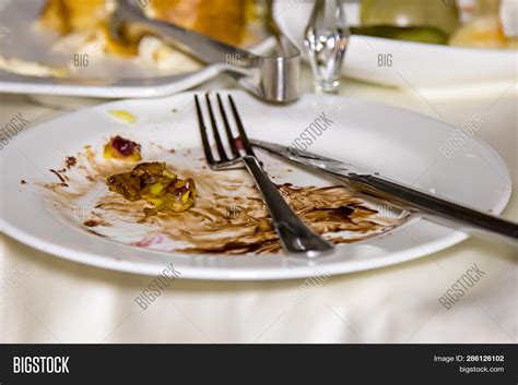 Empty Plate Of Food