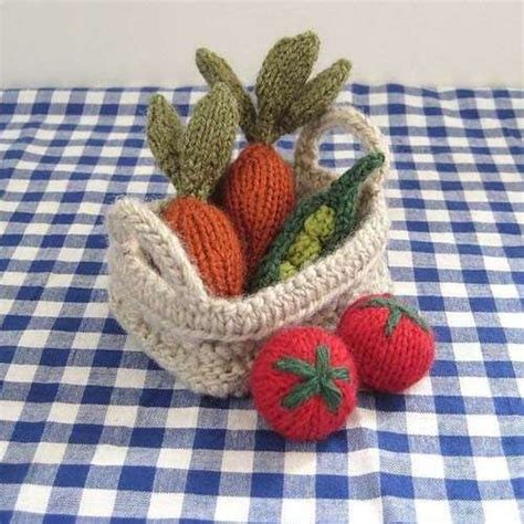 Frutas A Crochet Fotos Ideas Para Tejer Verduras Y Cesta A Crochet