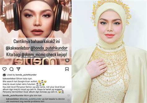 Cantiknya Bahasa Siti Nurhaliza Sound Netizen Hina Kulit Album