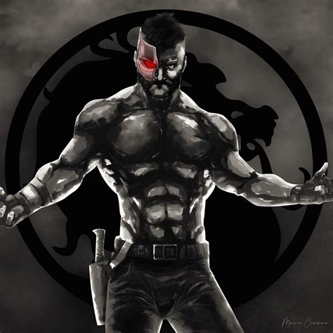 Kano Mortal Kombat Fan Art Domestika