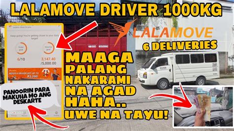 Lalamove Driver 1000kg Maaga Palang Nakarami Na Agad Uwe Na Tayu Mga