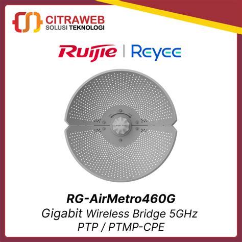 Jual Ruijie Reyee Rg Airmetro460g Gigabit Cpe 5ghz Kab Sleman