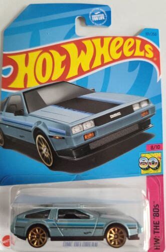 Hot Wheels E Case Blue Dmc Delorean Hw Os Anos Ubuy India