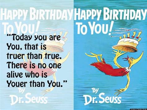 Happy Birthday To You Dr Seuss Quotes Birthdaybuzz