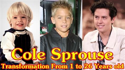 Cole And Dylan Sprouse Then And Now