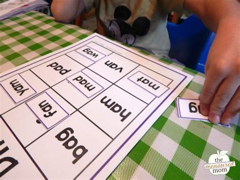 Free Printable Short Vowel Bingo Game