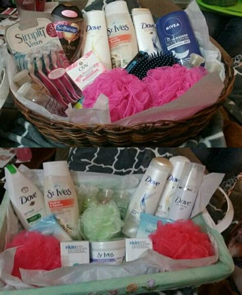 Spa Baskets I Made For Mothers Day Spa Baskets Birthday T Ideas Basket