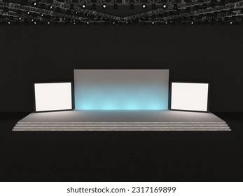 2,248 3d Stage Design Front View Images, Stock Photos, 3D objects ...