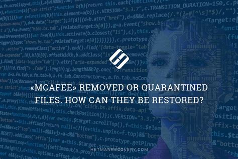 How To Recover Files McAfee Detected As Harmful Safe Restoration Tips