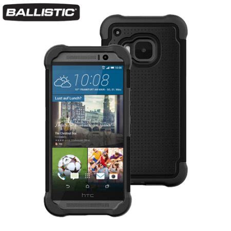 Ballistic Tough Jacket Htc One M Protective Case Black