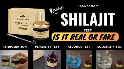 Testing Rasayanam Pure Original Himalayan Shilajit Is It Fake Or Real