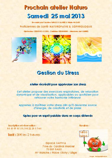 D Stress Atelier R Cr Atif Pour Apprivoiser Son Stress Caroline