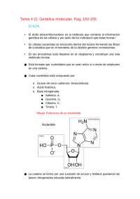 Biolog A Molecular Repaso Docsity