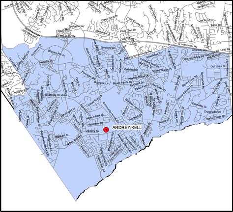 Ardrey Kell High School - CMS Boundary Map School Boundaries, Cms ...