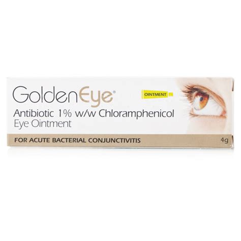 GoldenEye Chloramphenicol Eye Ointment | Chemist Direct