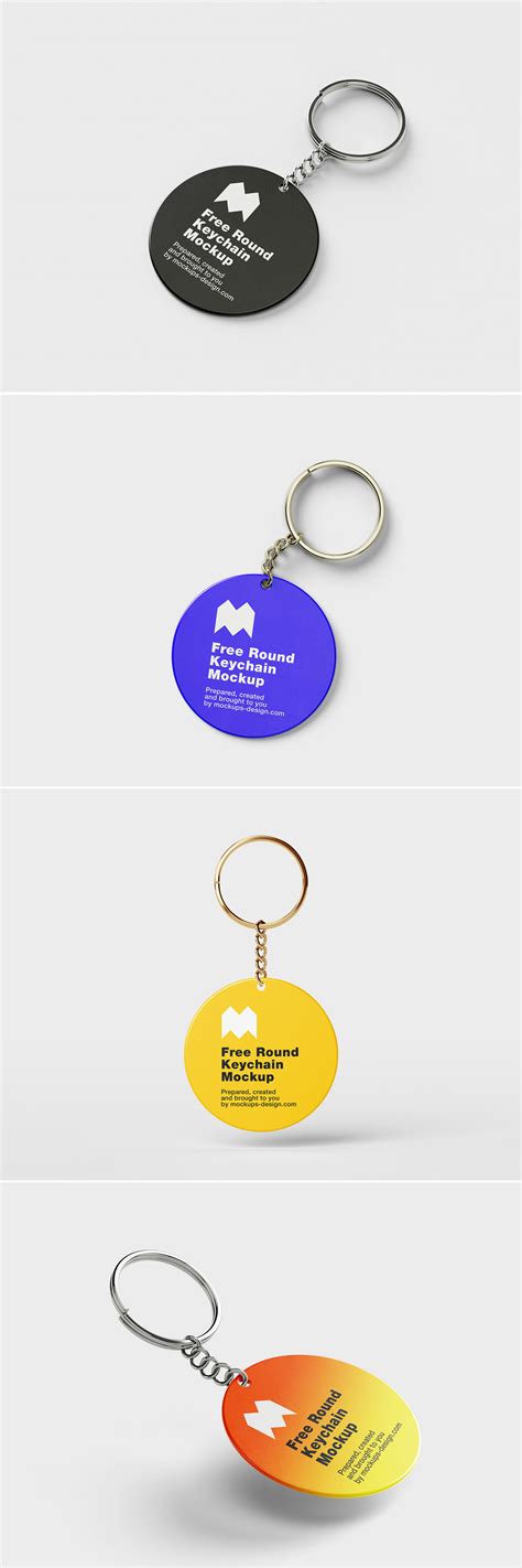 Free Key Ring Mockup Psd Mockuptree