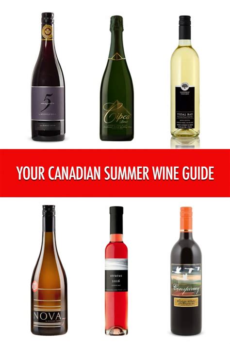 The Perfect Canadian Wines To Celebrate Canada’s Summer | Food Bloggers ...