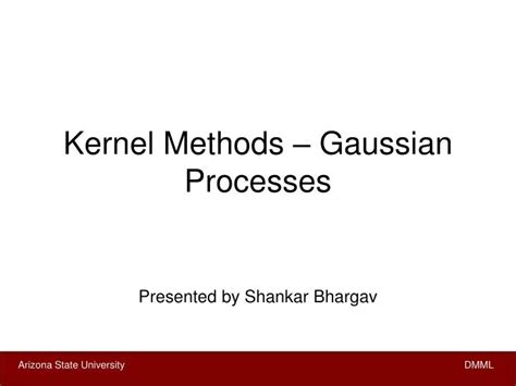 Ppt Kernel Methods Gaussian Processes Powerpoint Presentation Free