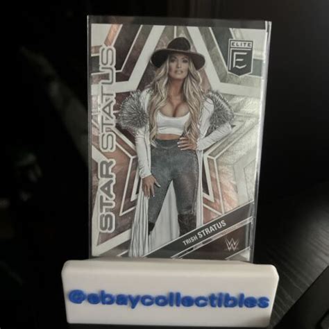 Wwe Donruss Elite Star Status Trish Stratus Ebay