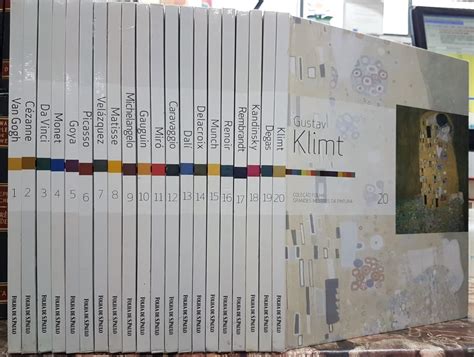 Gustav Klimt Coleção Folha Grandes Mestres da Pintura Volume 20