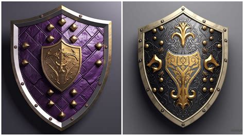 Artstation 250 Medieval Shield Concept 4k Artworks