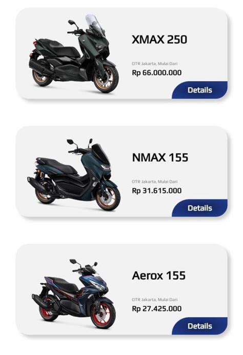 Daftar Harga Motor Yamaha Per Juli 2023 Dari Mio M3 Hingga All New NMAX