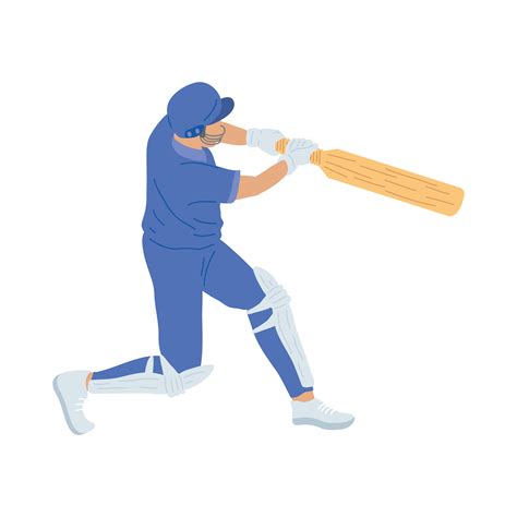 batting cricket player 3690088 Vector Art at Vecteezy