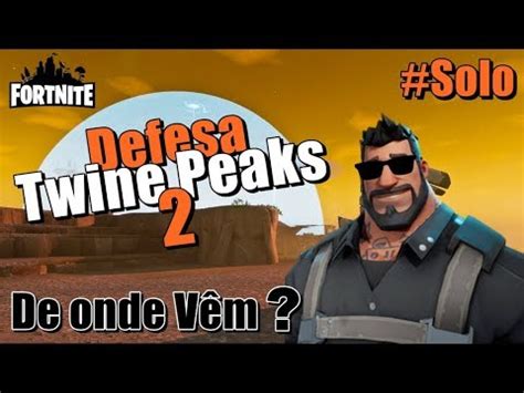 Twine Peaks 2 Defesa Solo De Escudo Antitempestade Fortnite Salve O