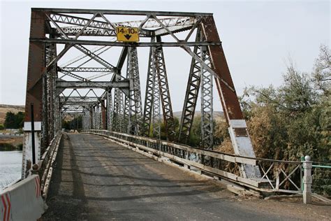 Owsley Bridge | This historic, suspended span metal bridge w… | Flickr