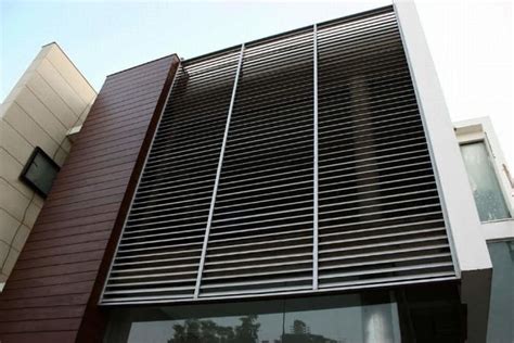 Current Designs And Trends Of Outdoor Aluminium Louvres