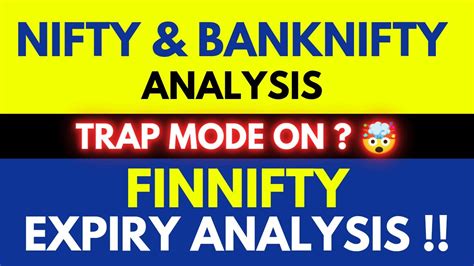 Trap Mode On 🤯 Finnifty Expiry Special Nifty Prediction And Bank