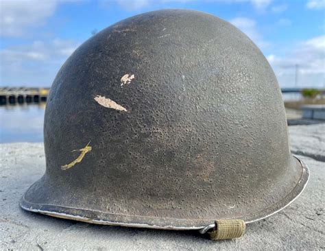 Wwii Seabee M1 Helmet Seabag Uniform Grouping Of Earl Antle Bm2c