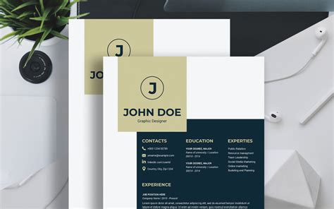 John Doe Cv Resume Template 90718 Templatemonster