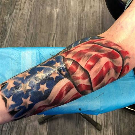 Top American Flag Sleeve Tattoo Ideas Inspiration Guide