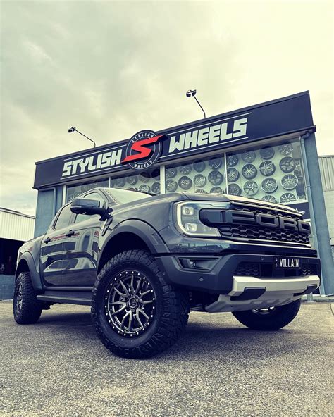 Ford Ranger Raptor Next Gen Grey Fuel Off Road Rebel D Wheel Front