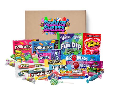 35 American Sweets Box Candy Simway Sweets