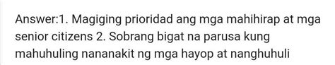 Kung Sakaling Ikaw Ay Mabigyan Ng Pagkakataon Na Maging Pangulo O