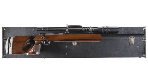 Anschutz Model Match 54 Bolt Action Target Rifle With Scope Rock