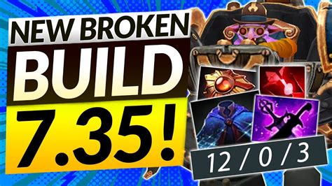 This NEW BROKEN Offlane Build Is DISGUSTING Patch 7 35 Dota 2