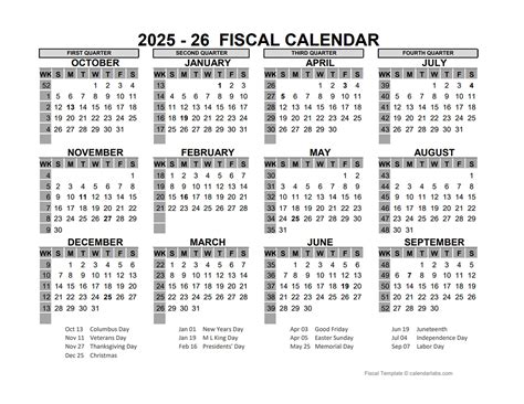 Fiscal Week Calendar 2025 Excel - Alica Nicolina