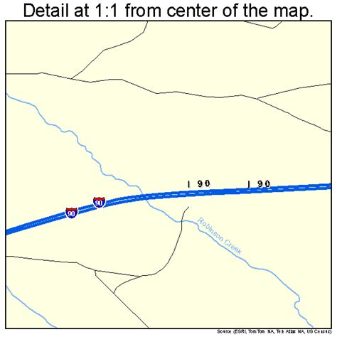 Moorcroft Wyoming Street Map 5654185