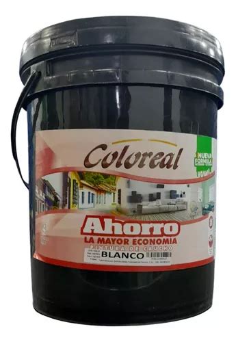 Pintura Caucho Clase C Cuñete 4gal Blanco Coloreal MercadoLibre