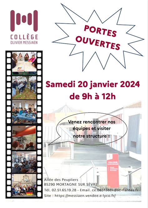 Collège Olivier Messiaen Mortagne Sur Sevre